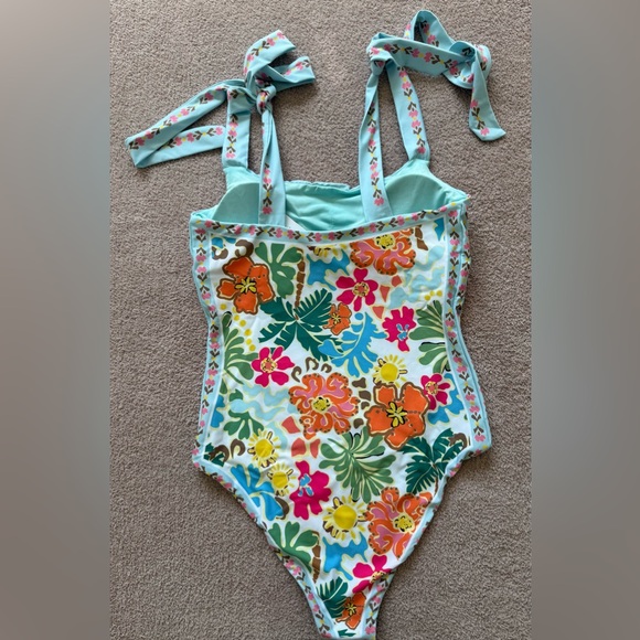 NEW - Beach Riot - Shona Tropical Sands One Piece Swimsuit - Picture 2 of 8